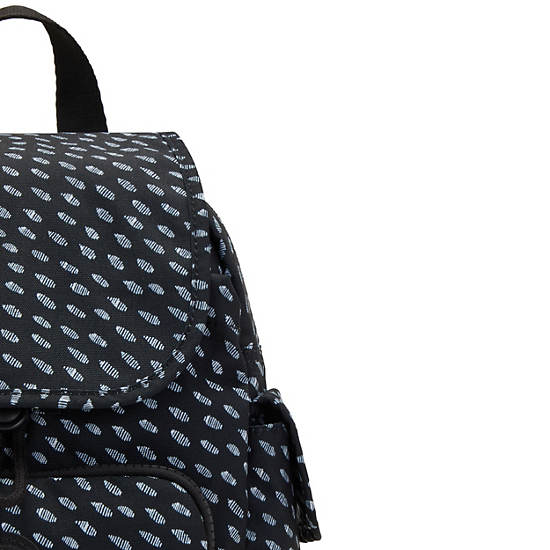 Kipling City Pack Mini Classic Printed Ryggsekk Blå | NO 1733UZ